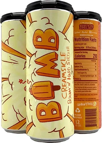 Brewing Projekt Bomb Seltzer Creamsicle 12oz 4pk Cn