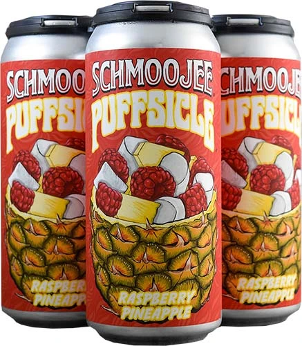 Imprint Beer Schmoojee Raspberry Pineapple 16oz 2pk Cn