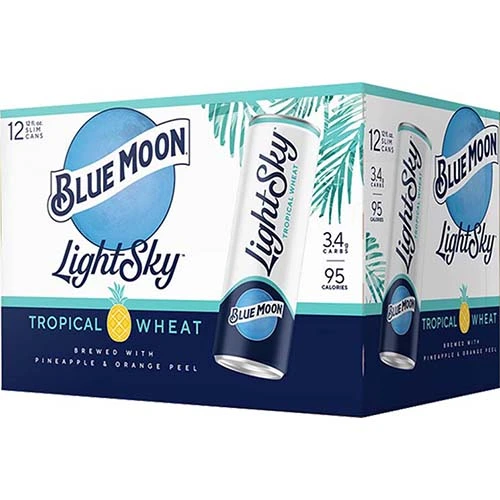 Blue Moon Light Sky Tropical Wheat 12pk Cn