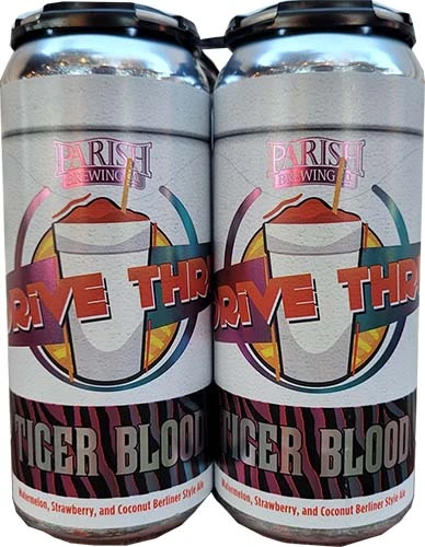 Parish Drive Thru Tiger Blood 4pk 16oz Cn