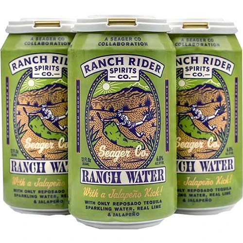 Ranch Rider Jalapeno Ranch Water 4pk