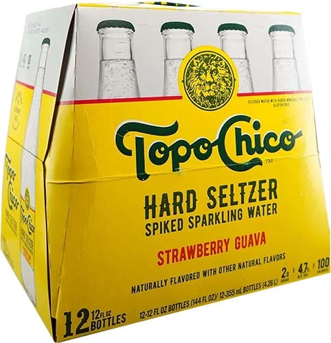 Topo Chico Strawberry Guava 12pk