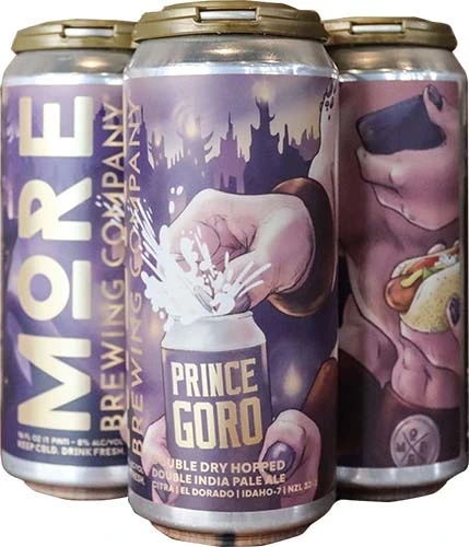 More Brewing Prince Goro 4pk 16oz Cn