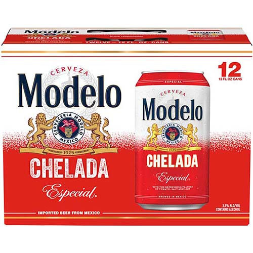 Modelo Chelada Especial Mexican Import Flavored Beer Can