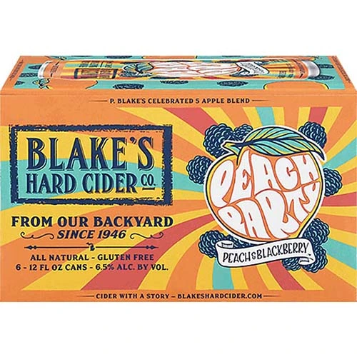 Blake's Peach Party 6pk Cn