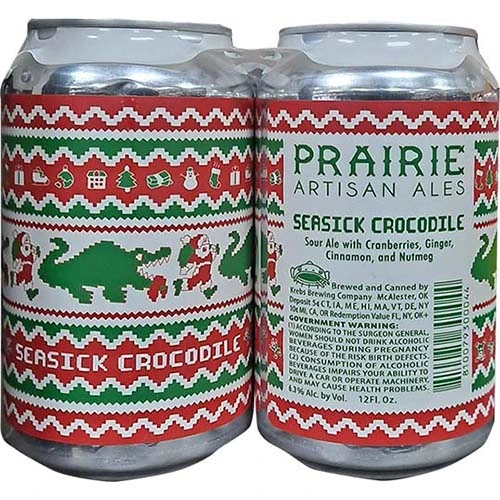 Prairie Seasick Crocodile 4pk Cn