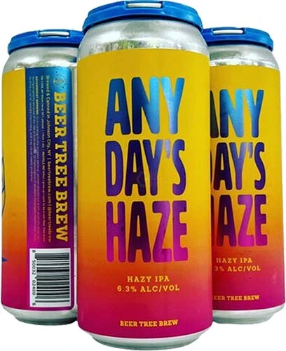 Beer Tree Any Days Haze 16oz 4pk Cn