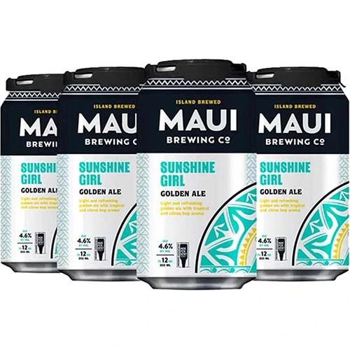 Maui Sunshiine Girl Golden Ale 6pk Cn