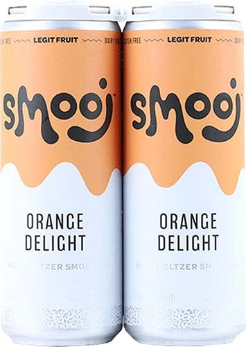 Smooj Orange Delight 4pk Cans