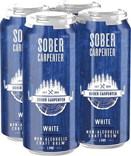 Sober Carpenter N/a White 16oz 4pk