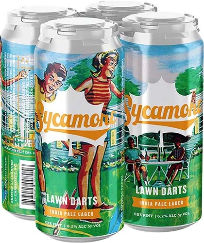 Sycamore Lawn Darts 4 Pk 16z Can