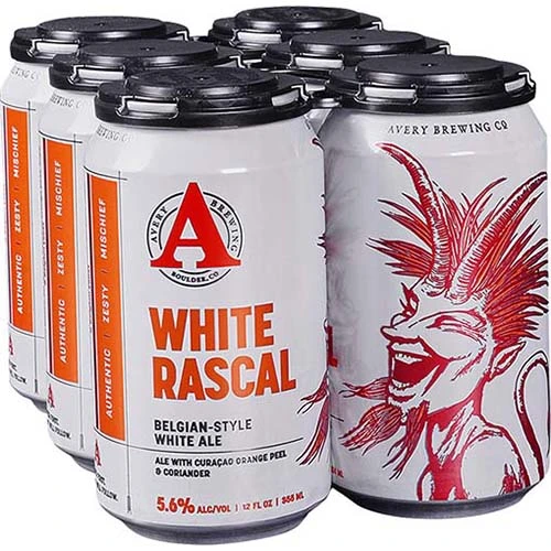 Avery White Rascal 6pk Cn