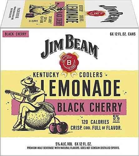 Jim Beam Kentucky Coolers Black Cherry Lemonade