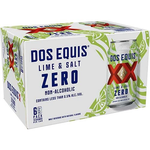 Dos Equis Lime And Salt Zero Alcohol 6 C