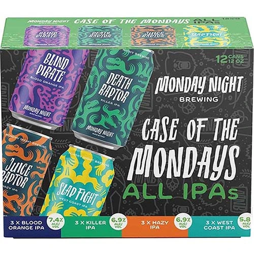 Monday Night Ipa Variety 12pk Cn