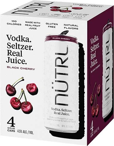 Nutrl Black Cherry Rtd 4 Cn