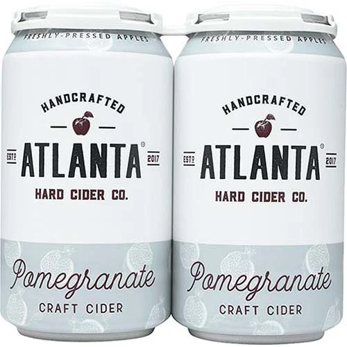 Atlanta Hard Cider Pomegranate 16oz 4pk Cn