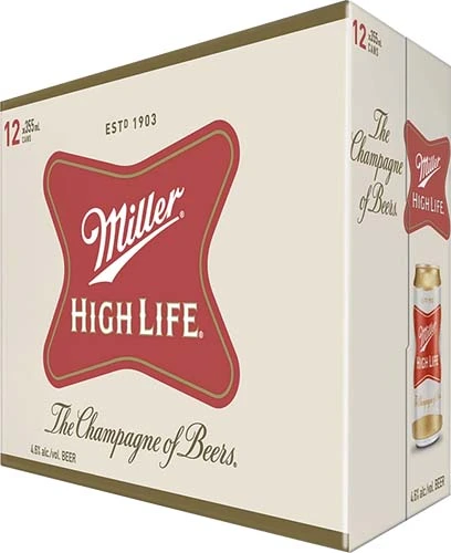 Miller High Life 12pk 12oz Can