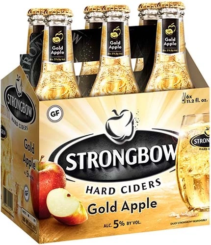 Strongbow Gold Apple 6pk 11oz Btl