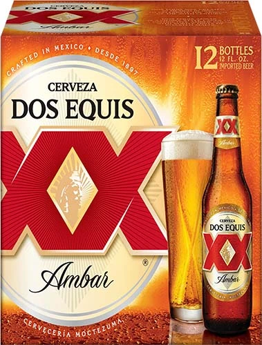 Dos Equis Ambar Mexican Lager Beer