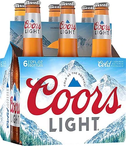 Coors Light 6pk  Bl