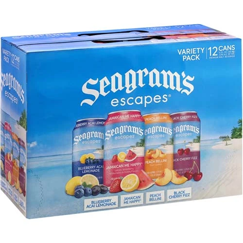 Seagrams Coolers Variety 12pk Cn