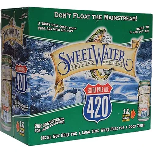 Sweetwater Brewing 420 Pale Ale Cans