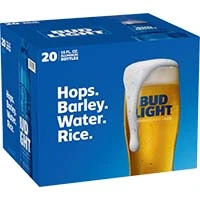 Budlight Alum 16oz 20pk