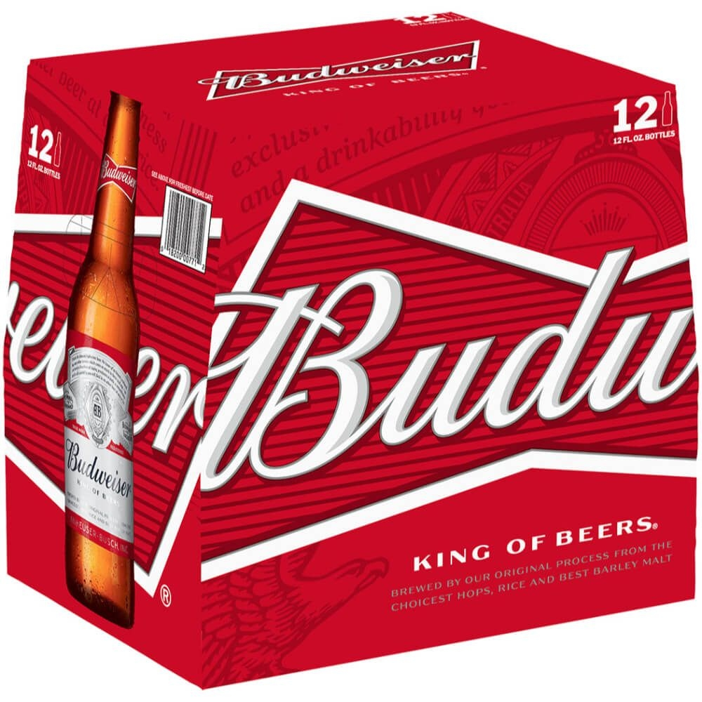 Budweiser 12pk 12oz Btl