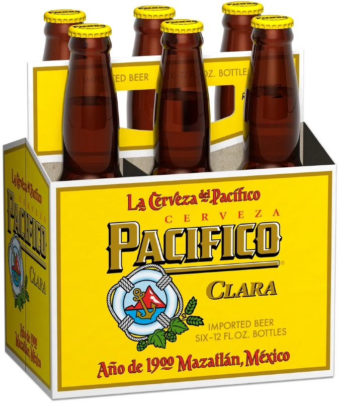 Pacifico Clara 6pk Mexico 12oz Btl