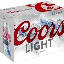 Coors Light 12pk 12oz Can