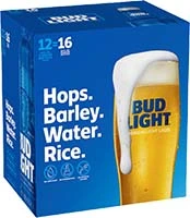 Bud Light Alum 12pk 16oz Alum