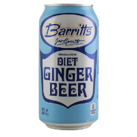 Barritts Dietginger Beer 12ozb