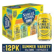 Sam Adams Seas Variety 12pk 12oz Can