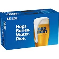 Budlight 12oz 15pk