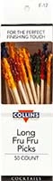 Toothpicks - Long Fru Fru Picks 50pk #f17