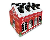 Advent Wine Christmas Caldendar 12pk