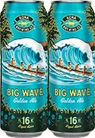 Kona Big Wave Gold Ale 4pk Hi 16oz Can