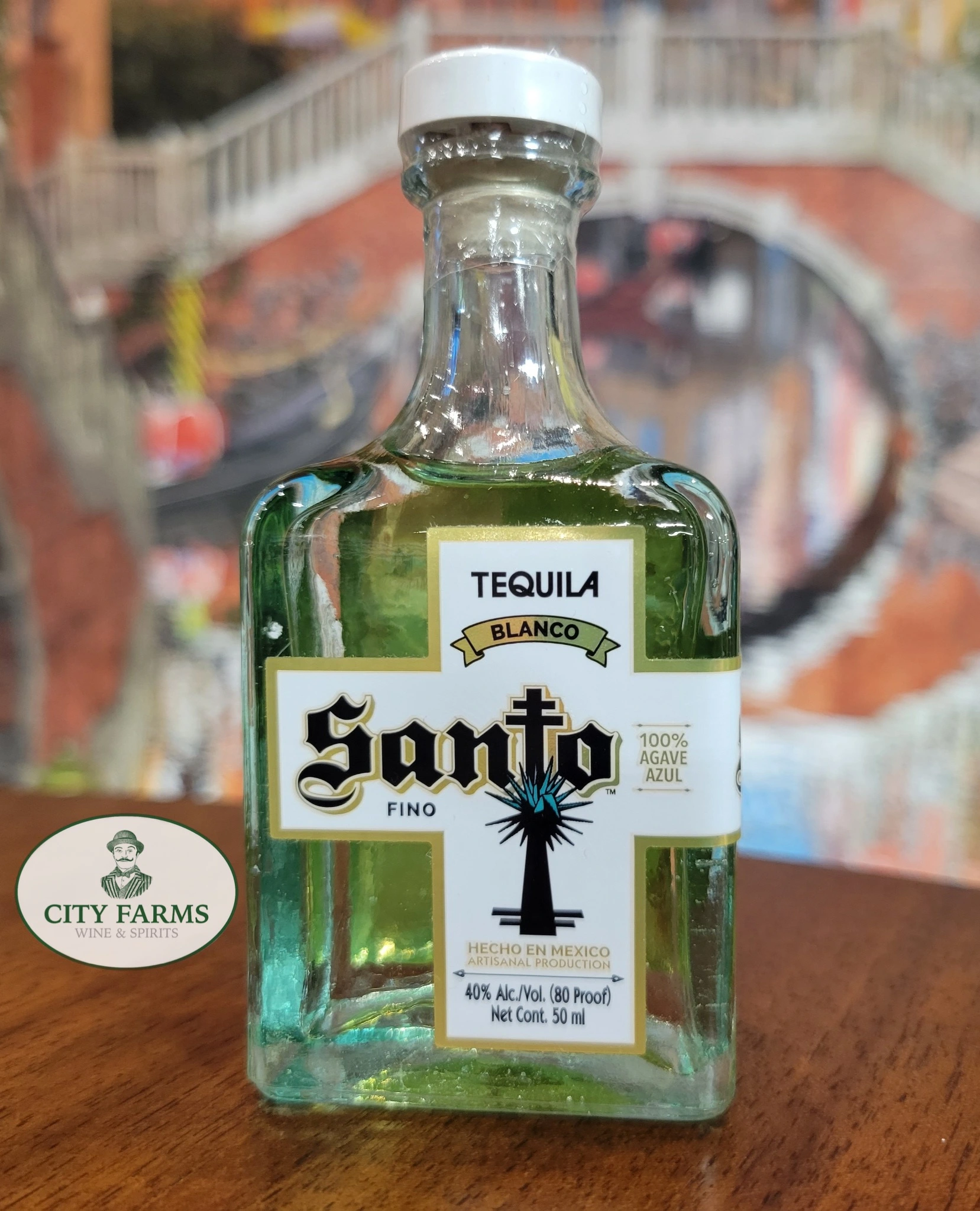 Santo Fino Blanco Tequila 50ml (mini)