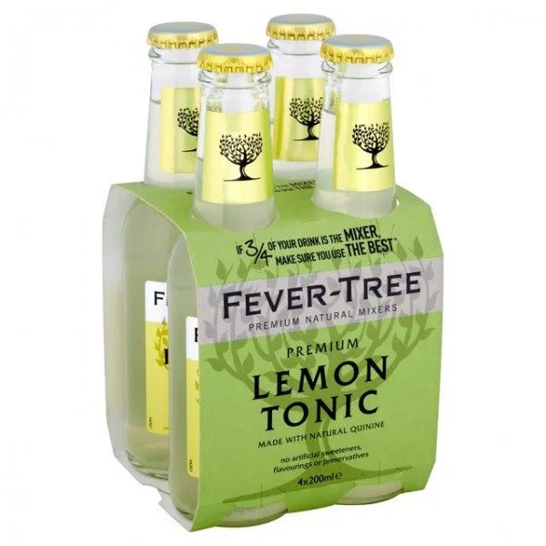 Fever Tree Lemon Tonic 4pk