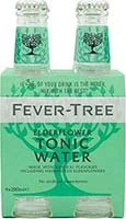 Fever Tree Elderflower Tonic Water 4pk