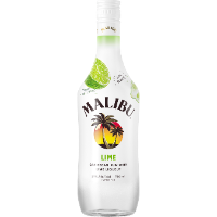 Malibu Caribbean Rum With Lime Flavored Liqueur