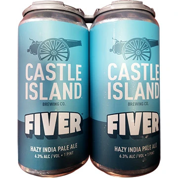 Castle Island Fiver 4pk Ma 16oz Can