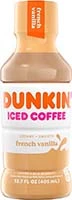 Dunkin' Vanilla Iced Coffee Is Out Of Stock