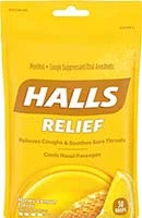 Halls Mentho-lyptus:honey-lemon 9.00 Ct