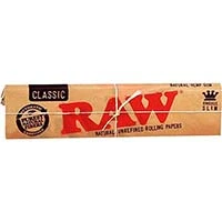 Classic Raw Natural Unrefined Rolling Papers King Size