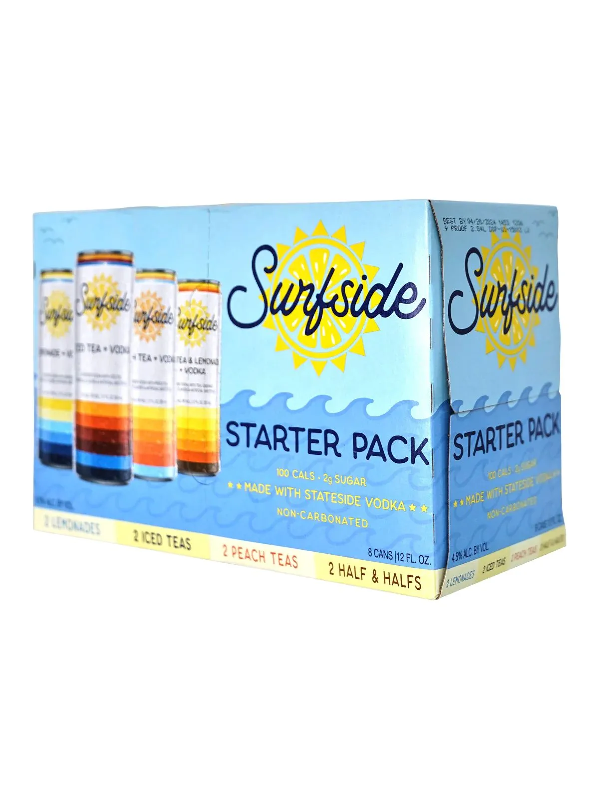 Surfside Iced Teastarter Pack 8pk