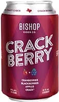 Bishop Crackberry Cider 6pk