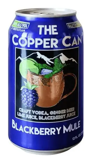 Copper Can  Blackberry Mule  4-pack Can