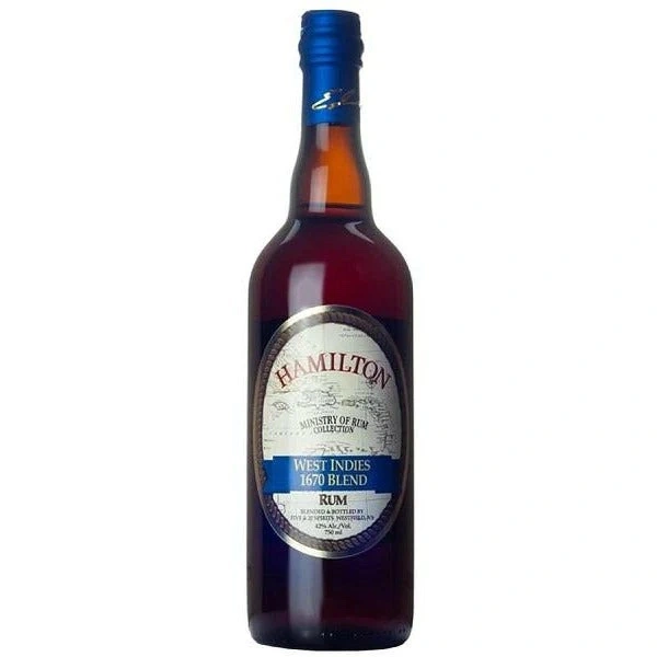 Hamilton  West Indies 1670 Rum  750ml